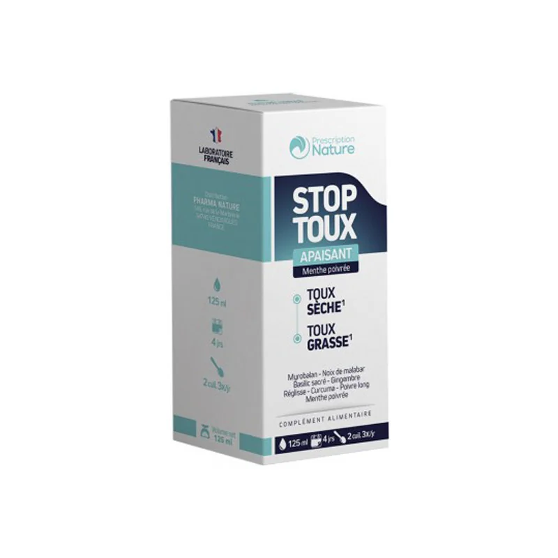 Prescription Nature Stop Toux sirop 125ml