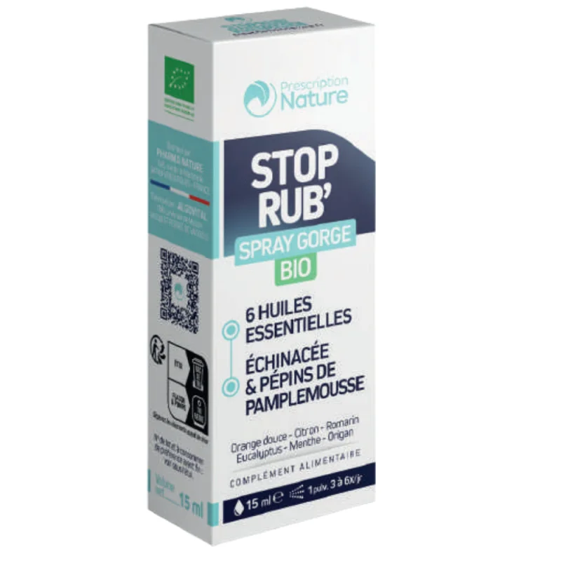 Prescription Nature StopRub Spray Gorge Bio 15ml