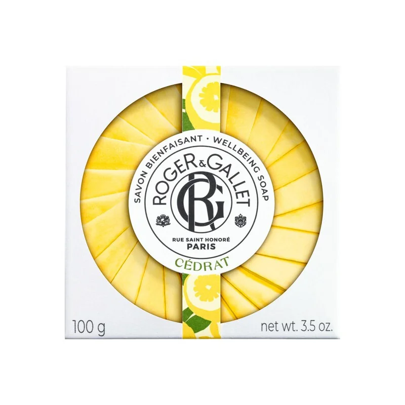Roger & Gallet savon bienfaisant cédrat 100g