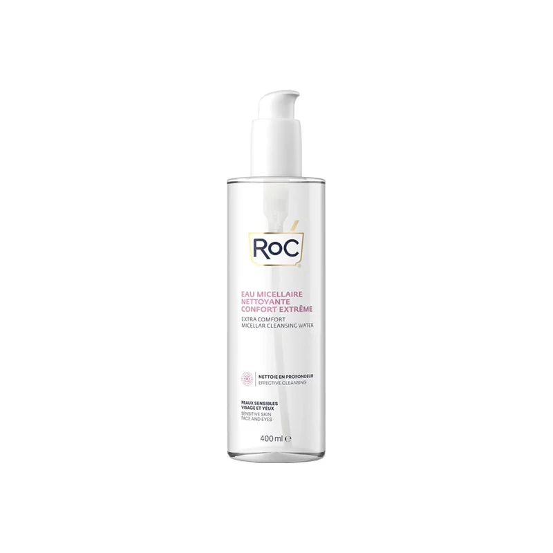 ROC eau micellaire nettoyante confort extrême 400ml