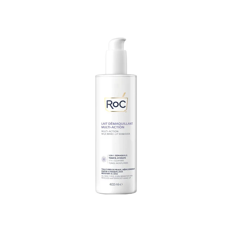ROC lait démaquillant multi-actions 3 en1 400ml