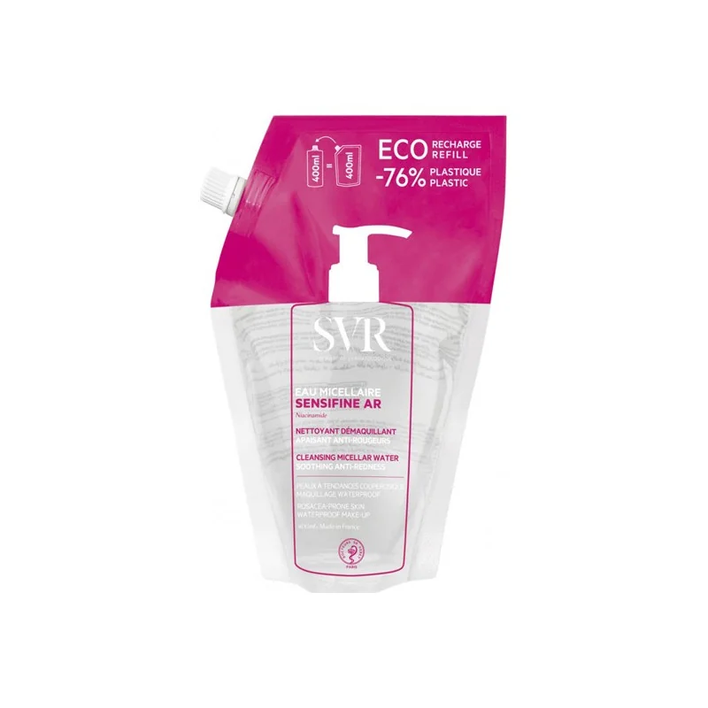 SVR Sensifine AR Eau micellaire éco-recharge 400ml