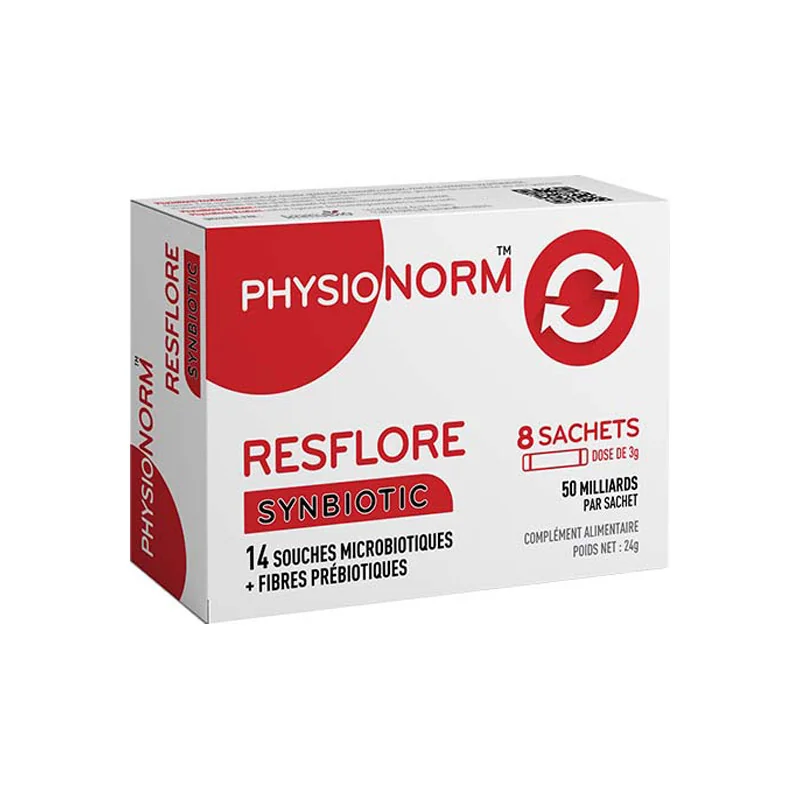 Physionorm Resflore 8 sachets 3g