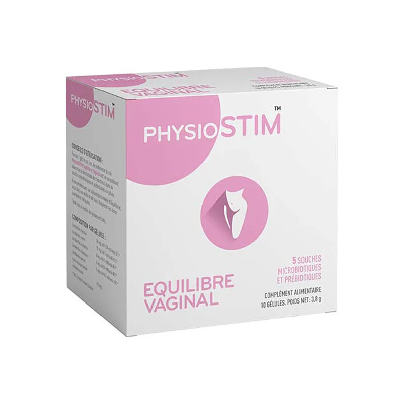 Physionorm Physiostim équilibre vaginal 10 gélules