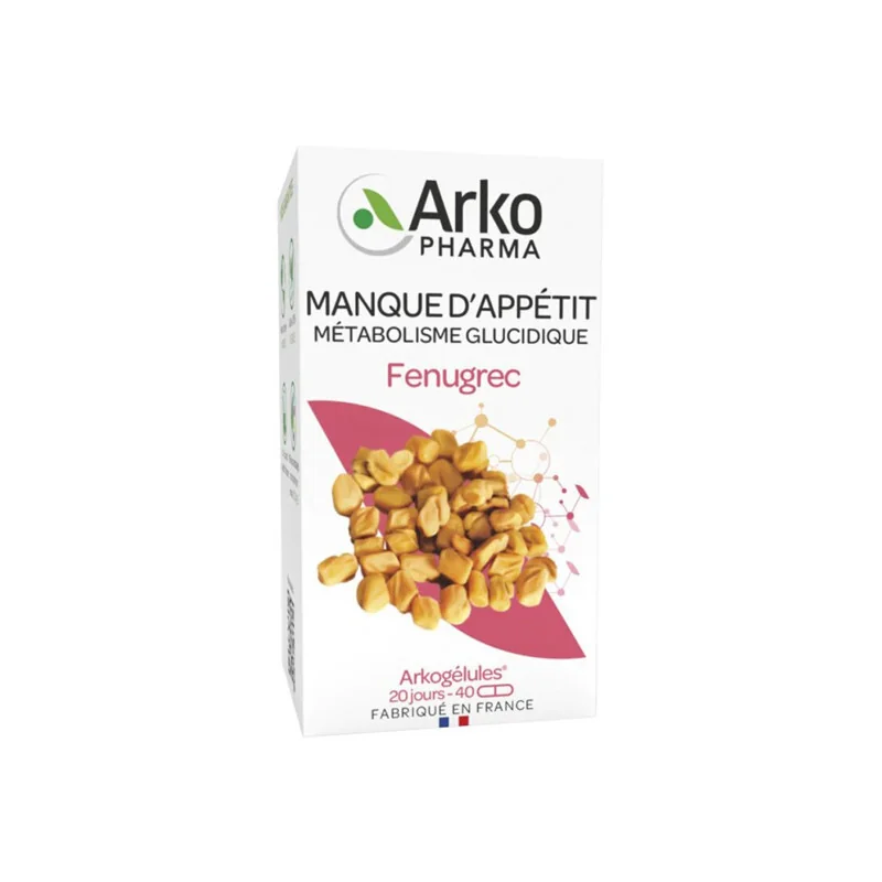 Arkopharma Arkogélules Fenugrec bio 40 gélules