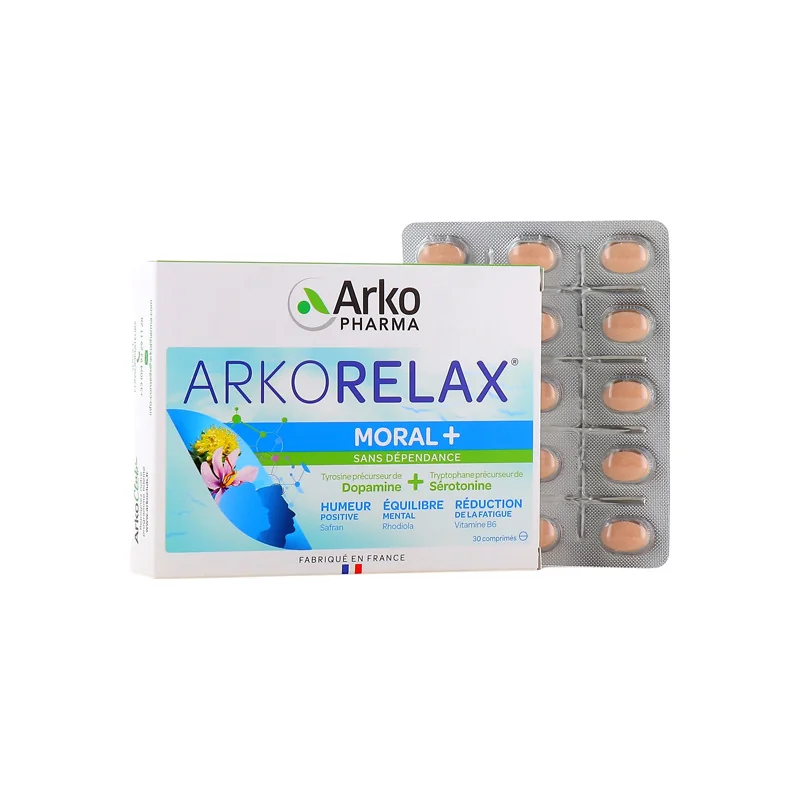 Arkopharma Arkorelax Moral+ boîte de 60 comprimés