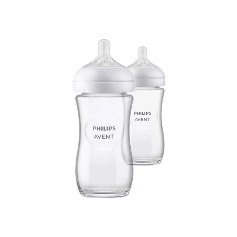 Avent Biberon Natural response verre lot de 2 x 240ml