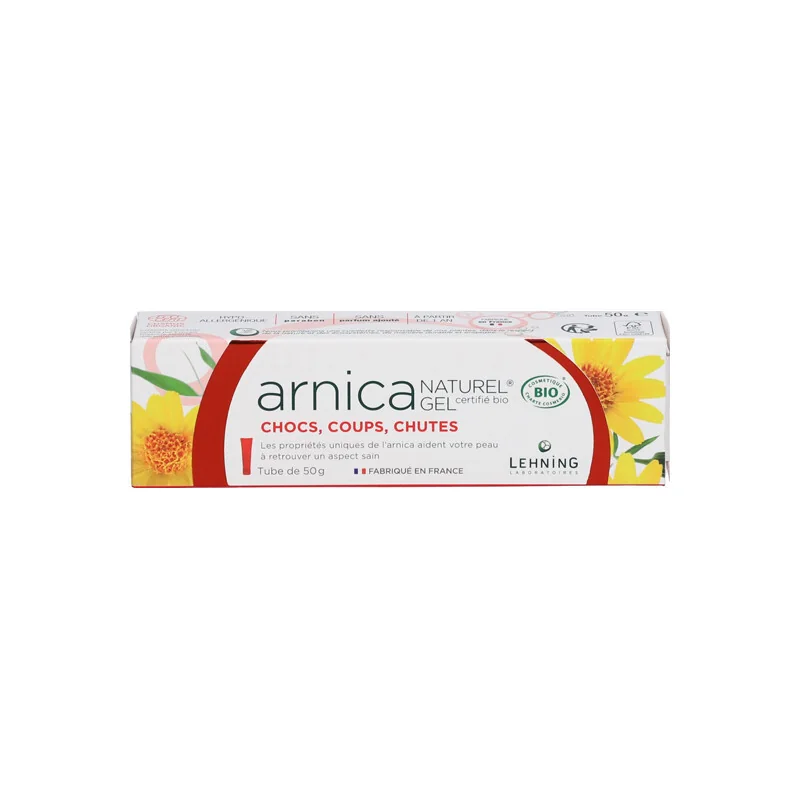 Lehning Arnica Naturel gel certifié bio 50gr