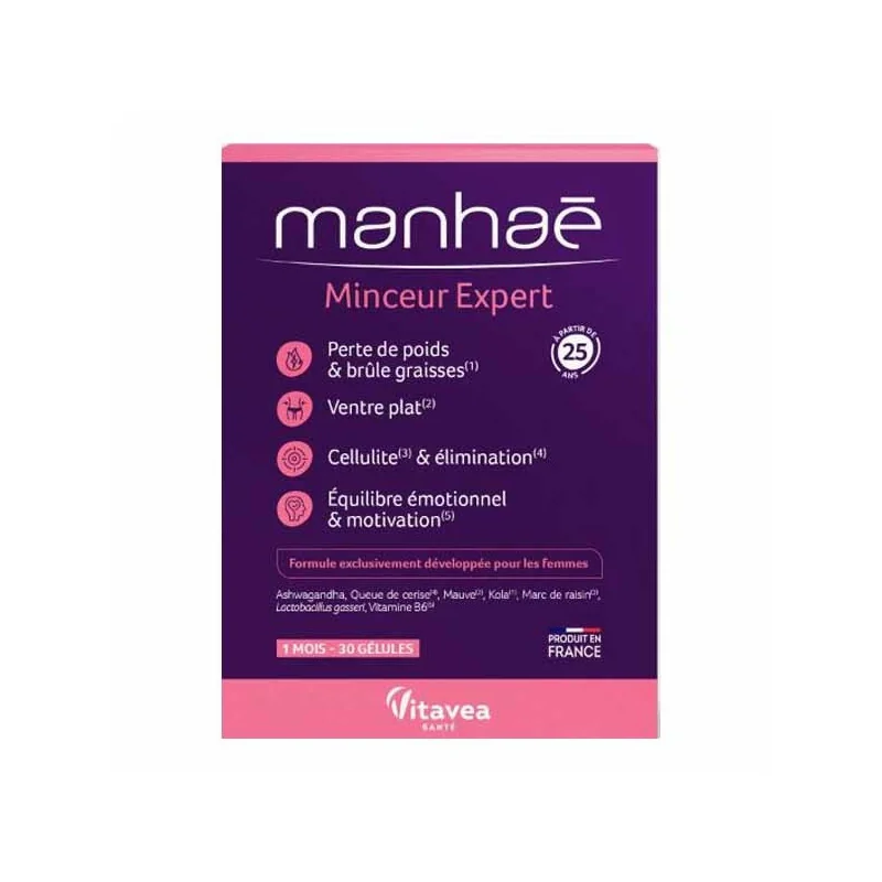 Manhaé Minceur Expert 30 gélules