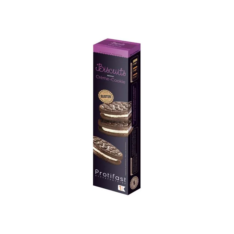 Protifast Biscuits crème & cookie 10 biscuits 142,5gr