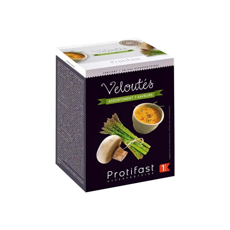Protifast Veloutés assortiment 7 saveurs 7 sachets