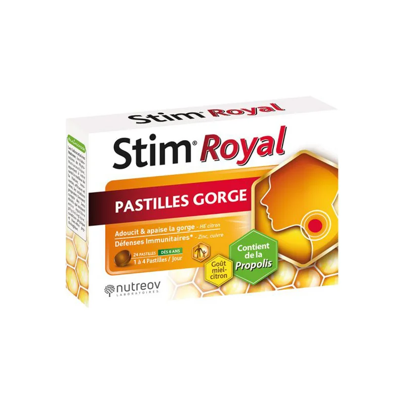 Nutreov Stim Royal Pastilles Gorge 24 pastilles