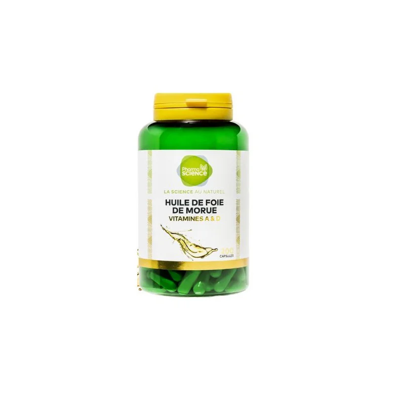 Pharmascience huile de graines de lin 200 capsules