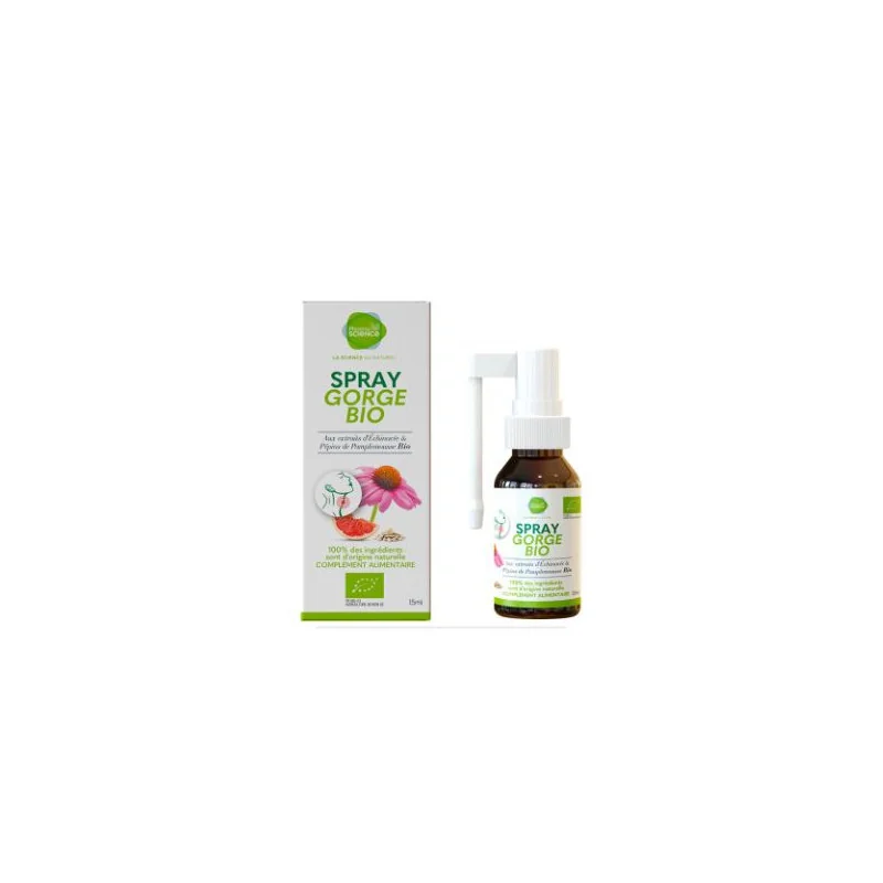 Pharmascience Spray gorge bio 15 ml