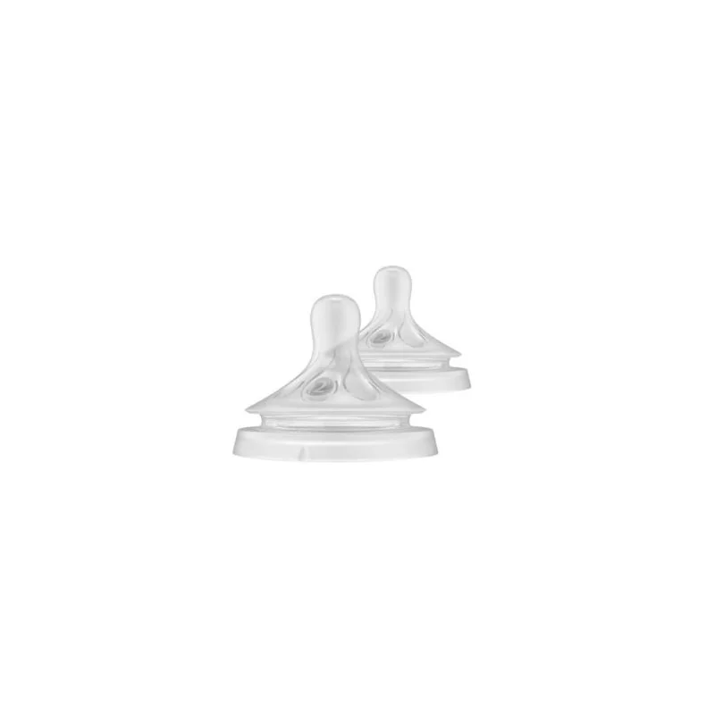 Avent Natural Response lot de 2 tétines de biberon ge 0m+