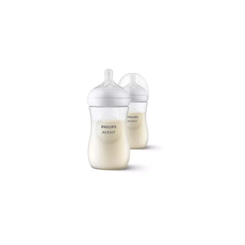 Avent NATURAL RESPONSE - Biberons - 1 mois et Plus, 2x260ml