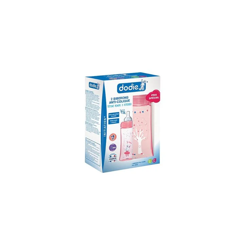 Dodie Biberon Kit x2 Initiation+ 330ml