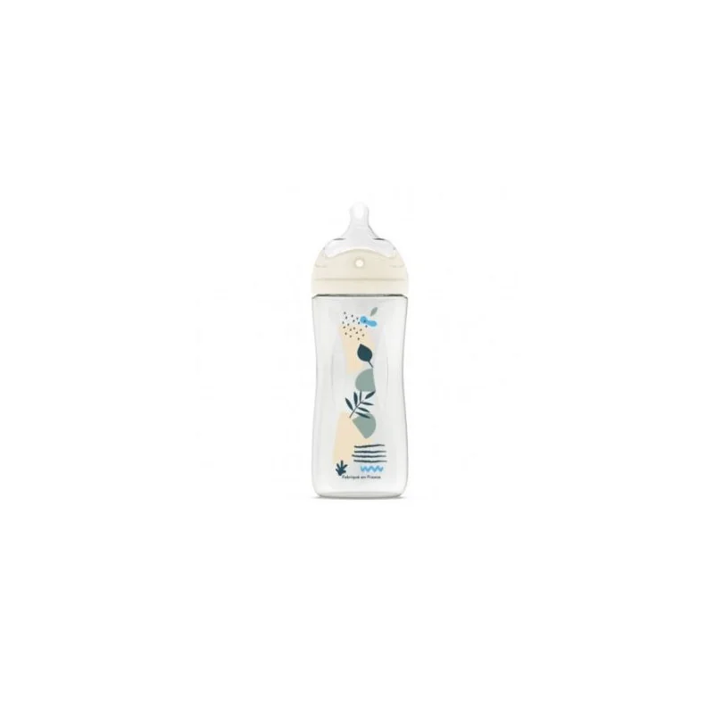 Dodie Biberon avec tétine multi perforée anti-colique +6 mois Biomimétisme