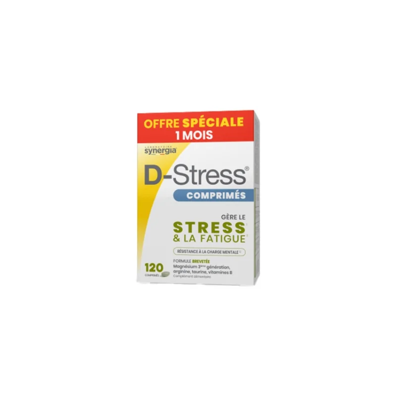 Synergia D-Stress 120 Comprimés