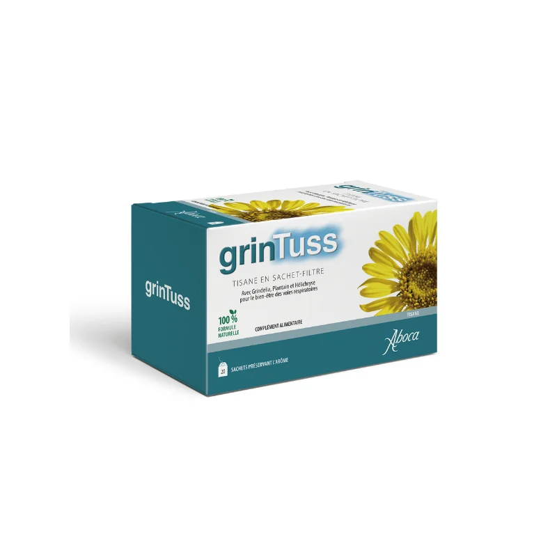 GrinTuss Tisane Aboca - boîte de 20 sachets