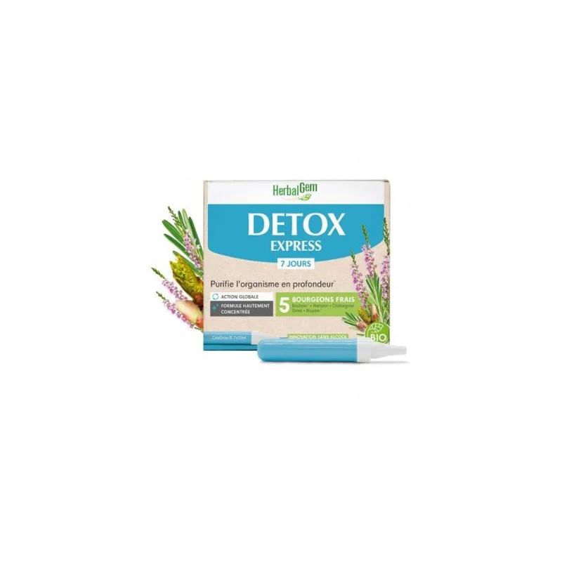 HerbalGem Détox Express 7 Monodoses