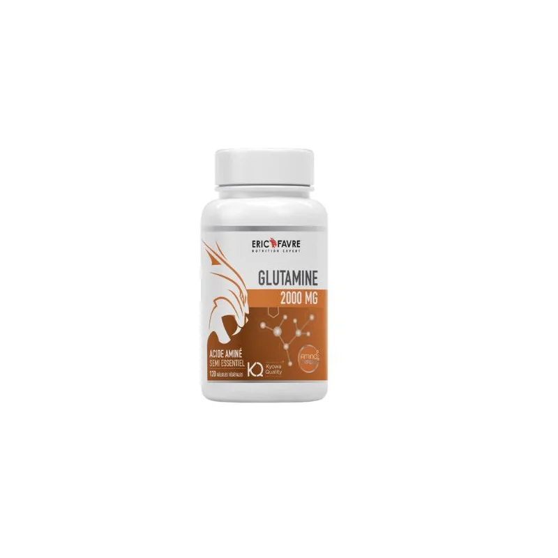 Eric favre glutamine 2000mg gélules x120