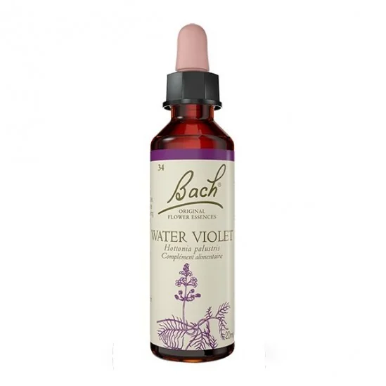 Fleurs de bach n°34 water violet 20ml