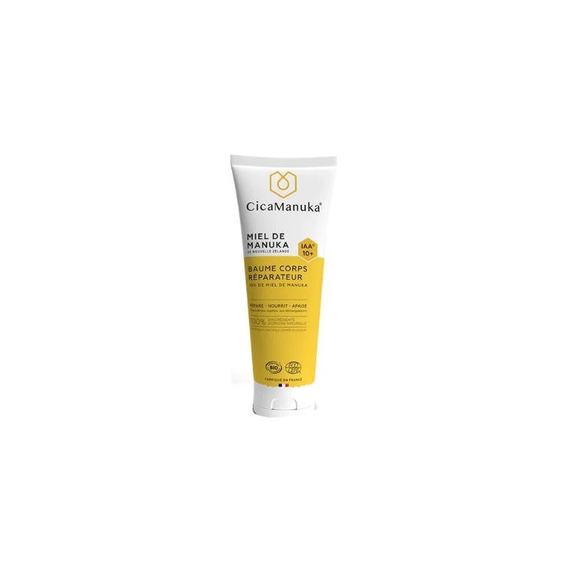 Cicamanuka Baume corps réparateur  au miel de Manuka IAA10+ 200ml