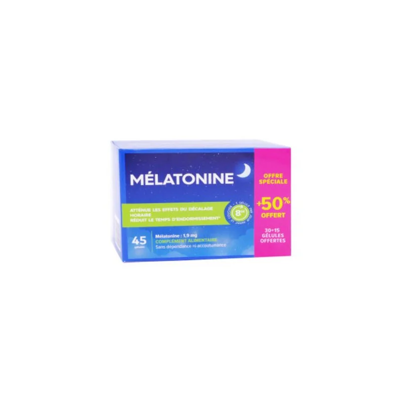 Pharmascience Mélatonine 45 gélules