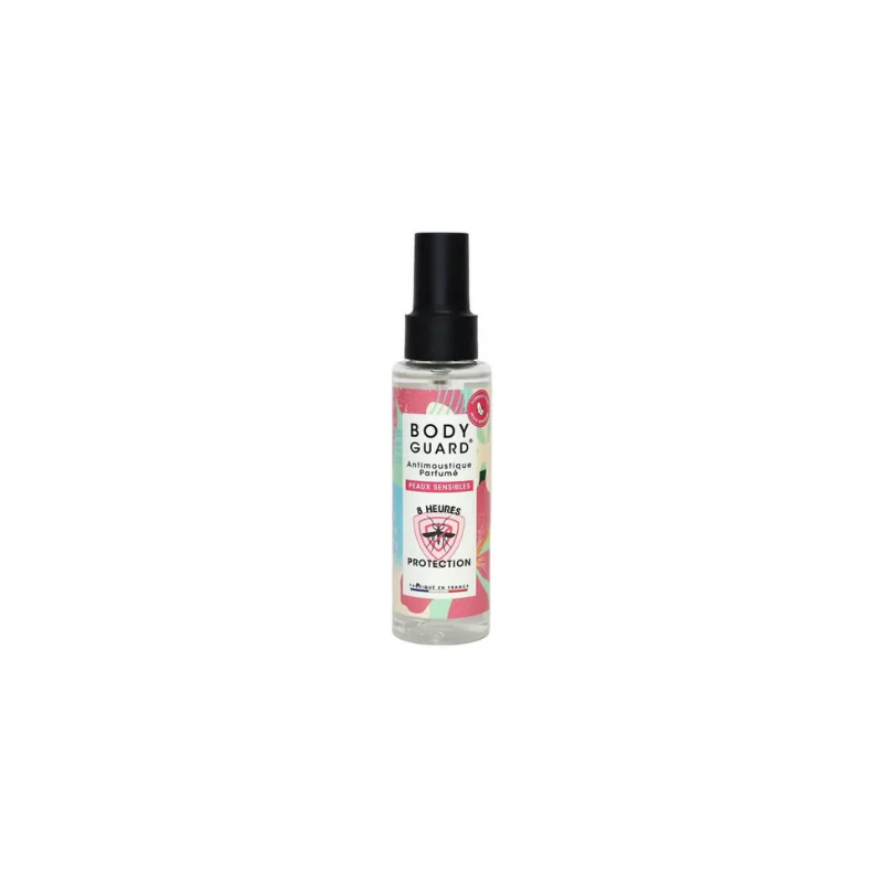 Bodyguard  Spray anti-moustiques parfumé peau sensible, 100ml