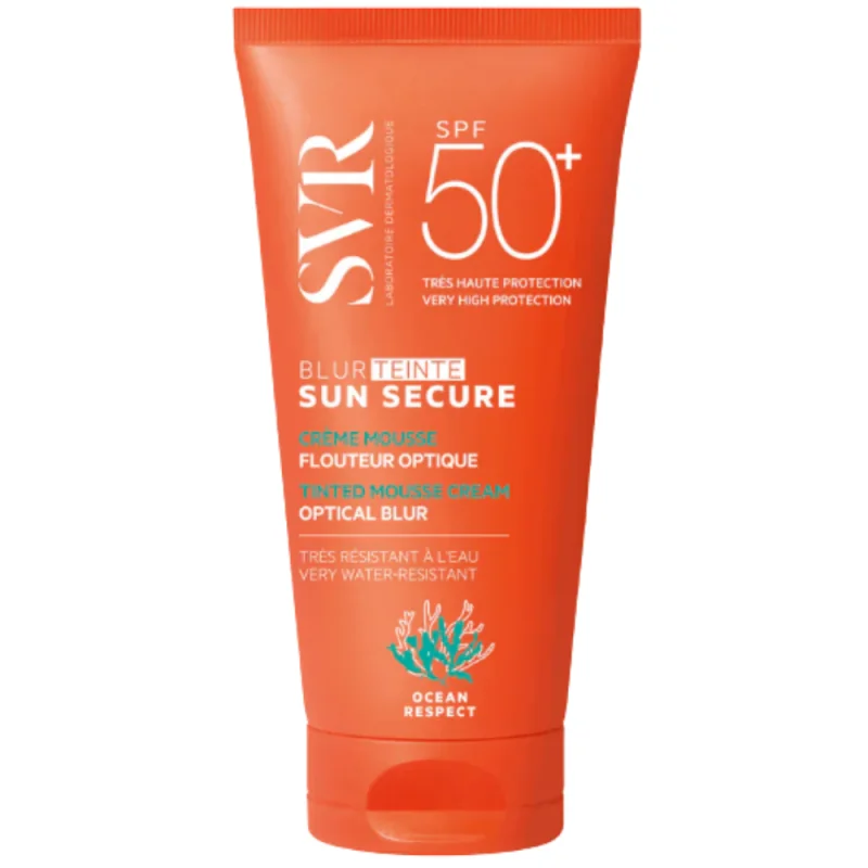 SVR Sun Secure Blur Crème mousse flouteur optique SPF50+ 50ml