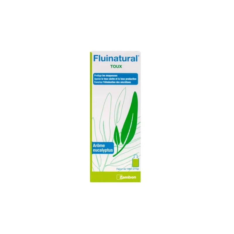 Zambon Fluinatural sirop toux eucalyptus 158ml