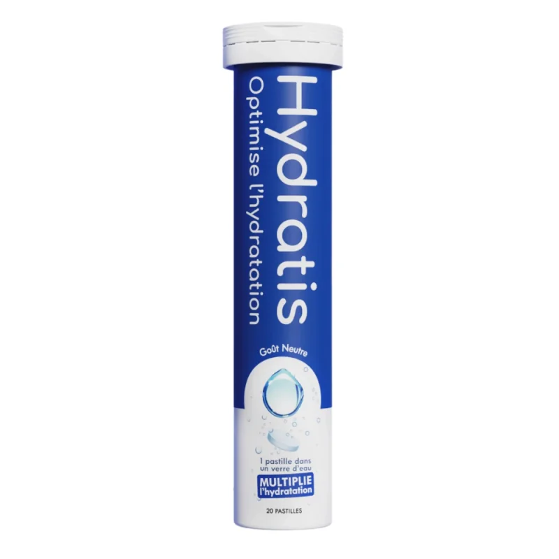 Hydratis Arôme : Neutre  20 pastilles effervescentes -