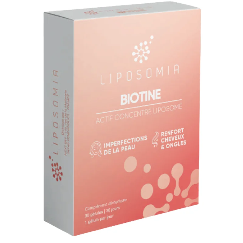 Liposomia - Biotine 30 gélules