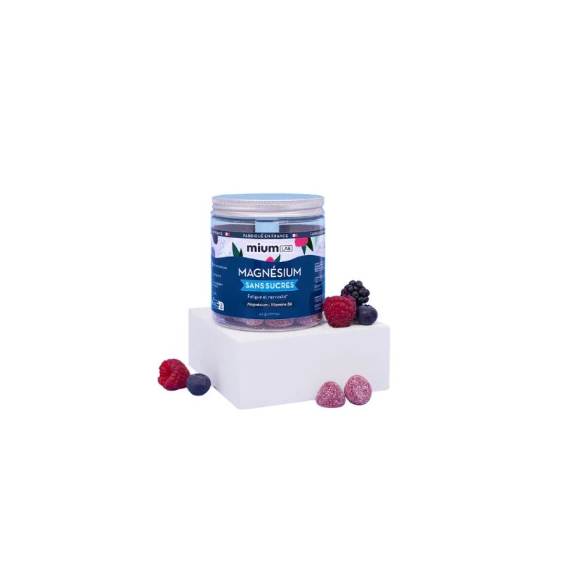 Miumlab Magnésium Gummies sans sucres 42 gummies