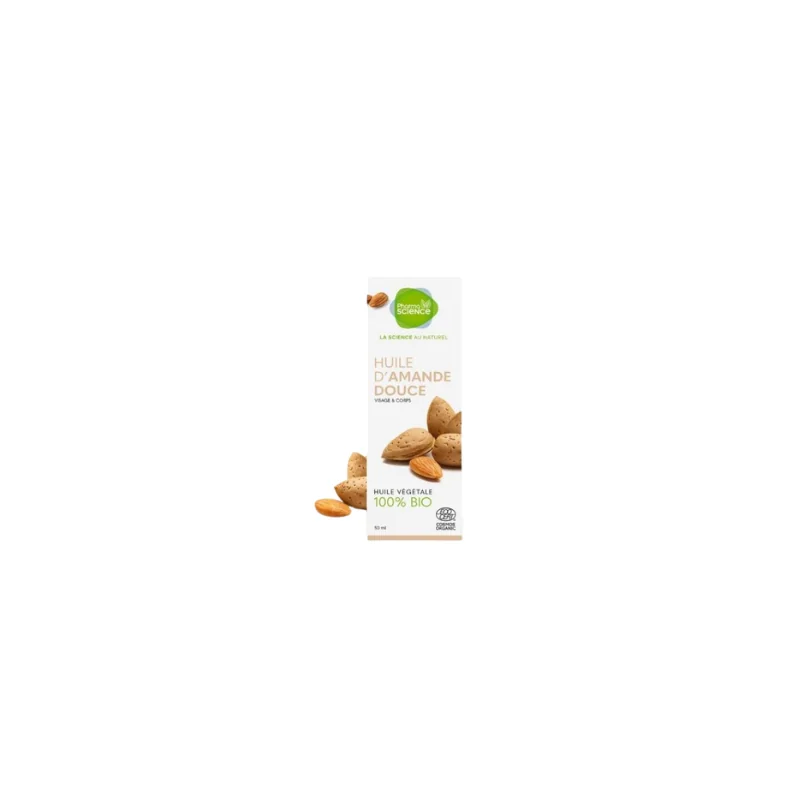 Pharmascience huile d'amande douche bio 50ml