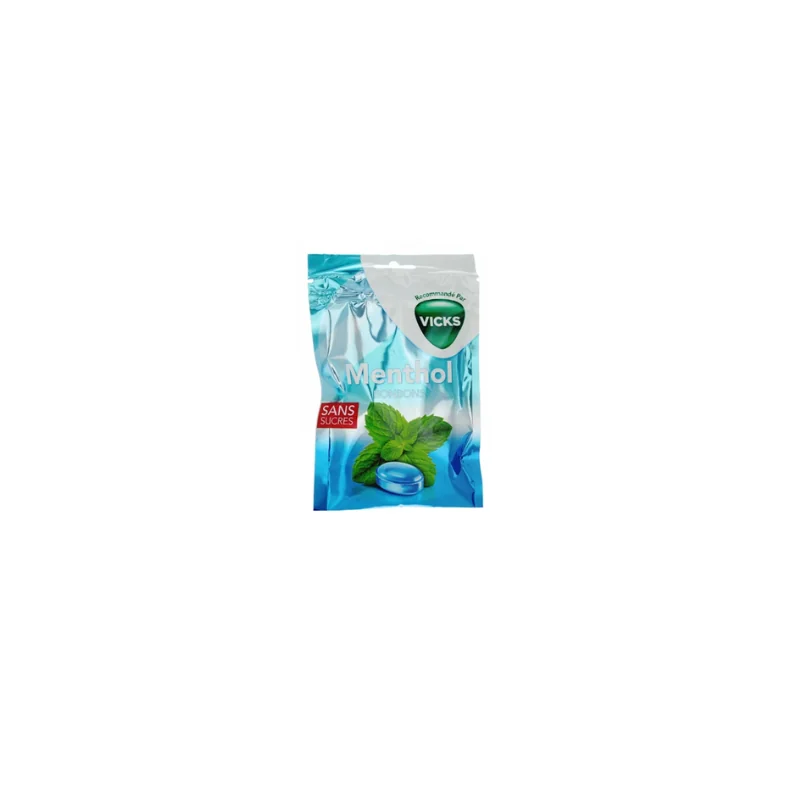 Vicks sans sucre bonbons menthol