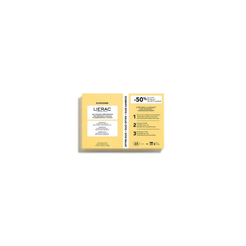 Lierac Sunissime Préparateur Solaire Capsules