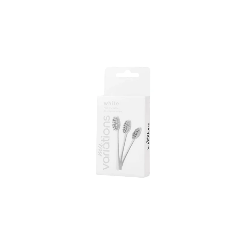 MyVariations Pack 3 têtes de brosse à dents Blanc