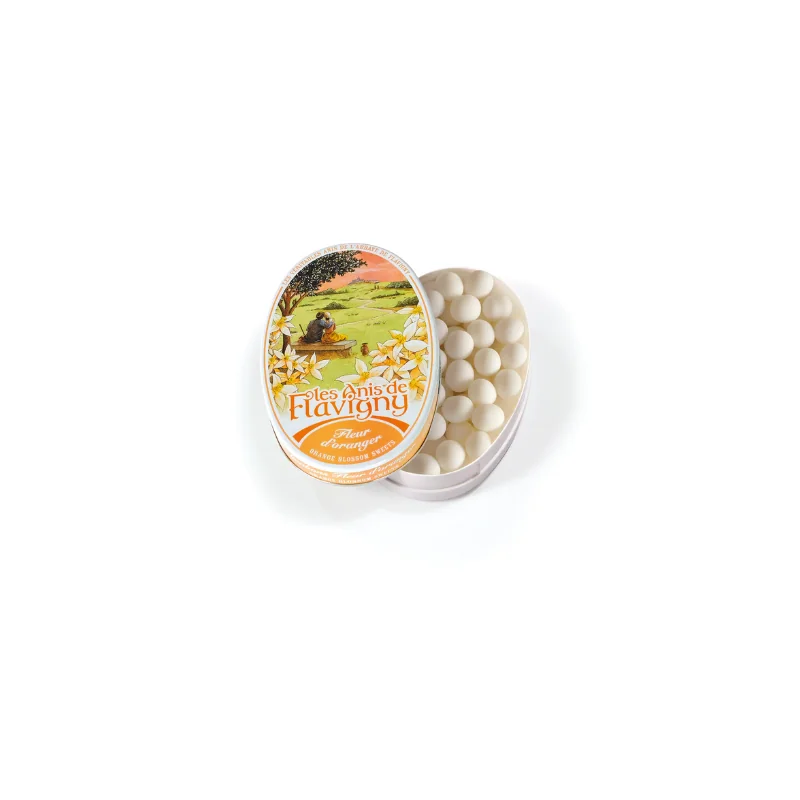 Les Anis de Flavigny Bonbons Fleur d'Oranger 50 g