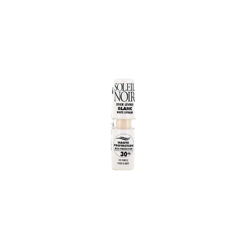 Soleil Noir N°26 Stick Levres Blanc Spf30 Haute Protection 4g