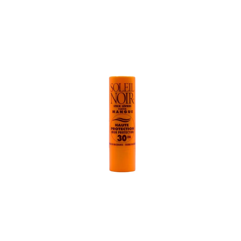 Soleil Noir N°27 Stick Levres Mangue Spf30 Haute Protection 4g
