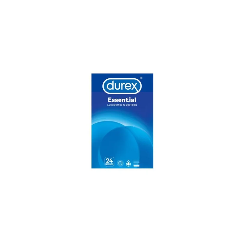 Durex preservatif essential boite de 24