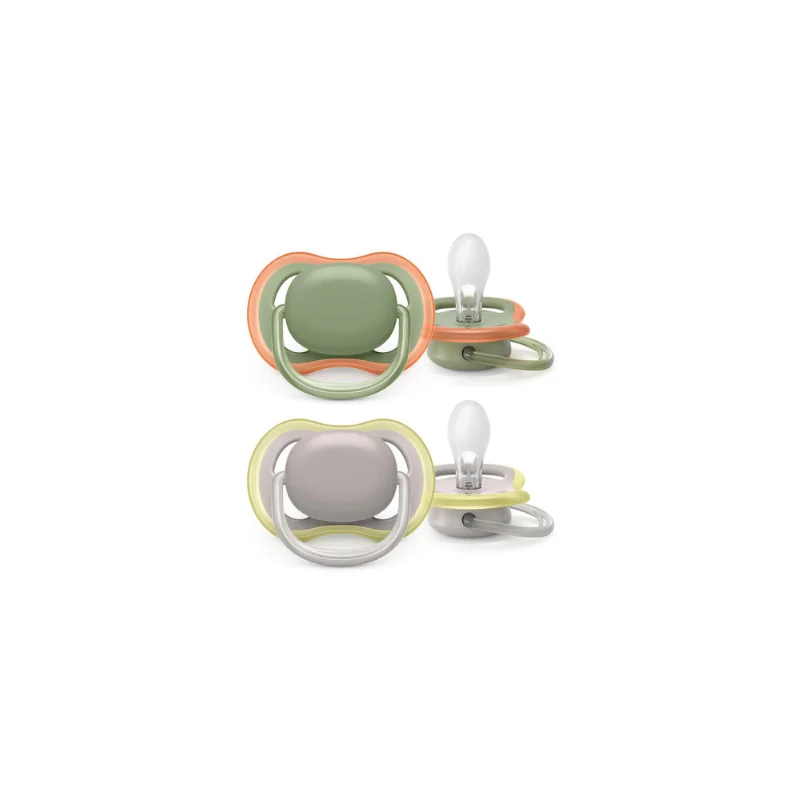 Avent Lot de 2 Sucettes Ultra Air 6-18 Mois
