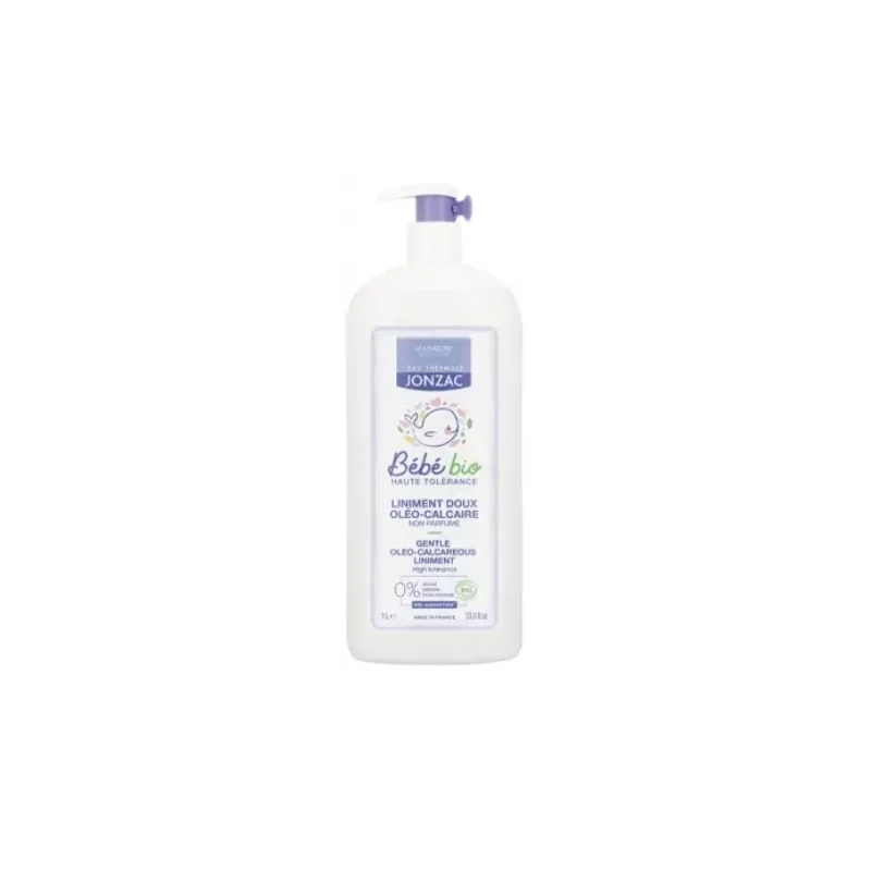 Eau de Jonzac Bébé Bio Liniment Doux Oléo-Calcaire 1 Litre