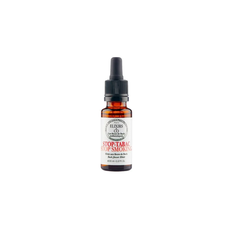 Elixir&Co Bio aux Fleurs de Bach - Contre le tabac 20 ml
