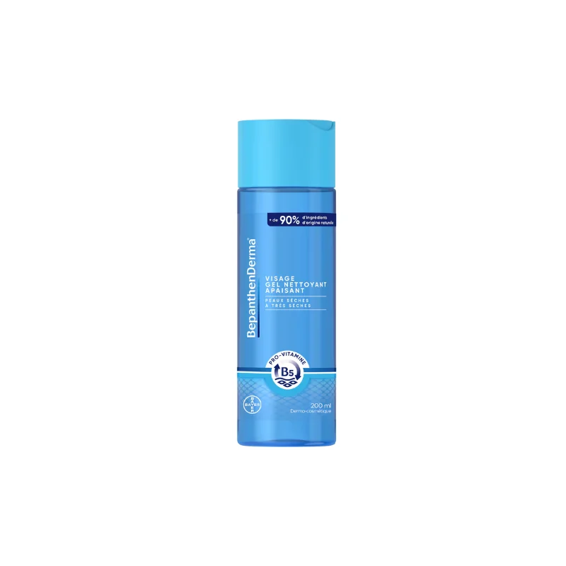 BepanthenDerma Gel Nettoyant Visage Apaisant 200ml
