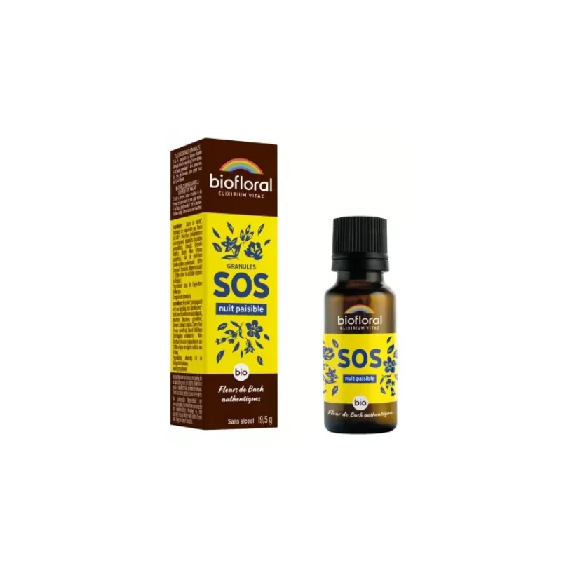 Biofloral Granules SOS Nuit Paisible Bio 19,5 g