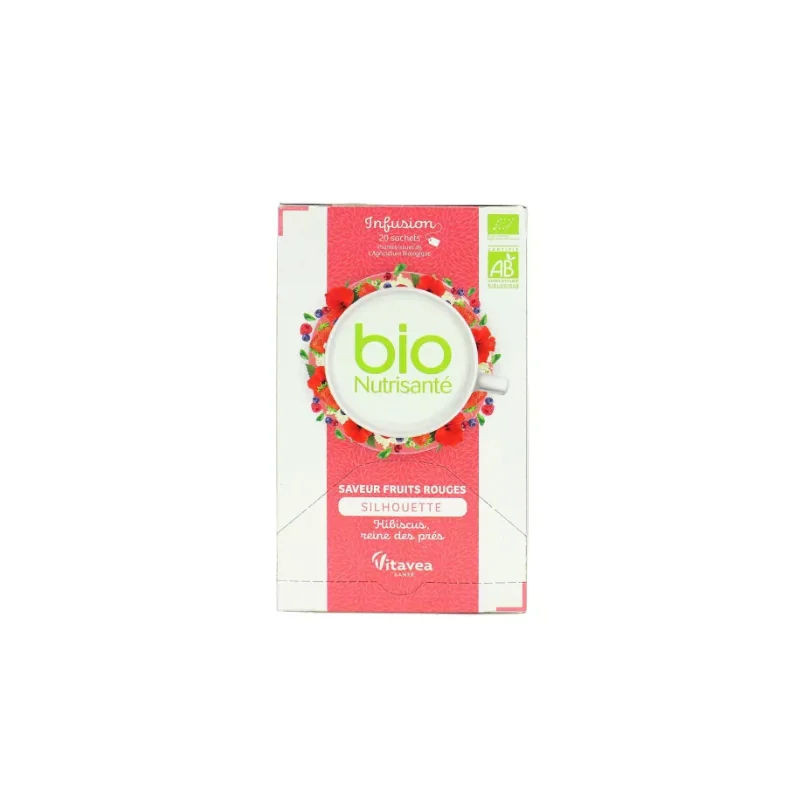 Vitavea Infusion Silhouette bio fruits rouges 20 sachets