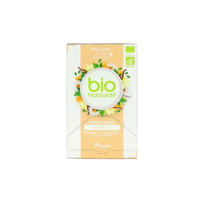 Vitavea Infusion tisane sérénité vanille 20 sachets